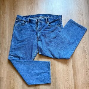 Levi's 505 4891 Straight Leg Blue Denim Jeans Cotton Regular Fit Men's 40x30